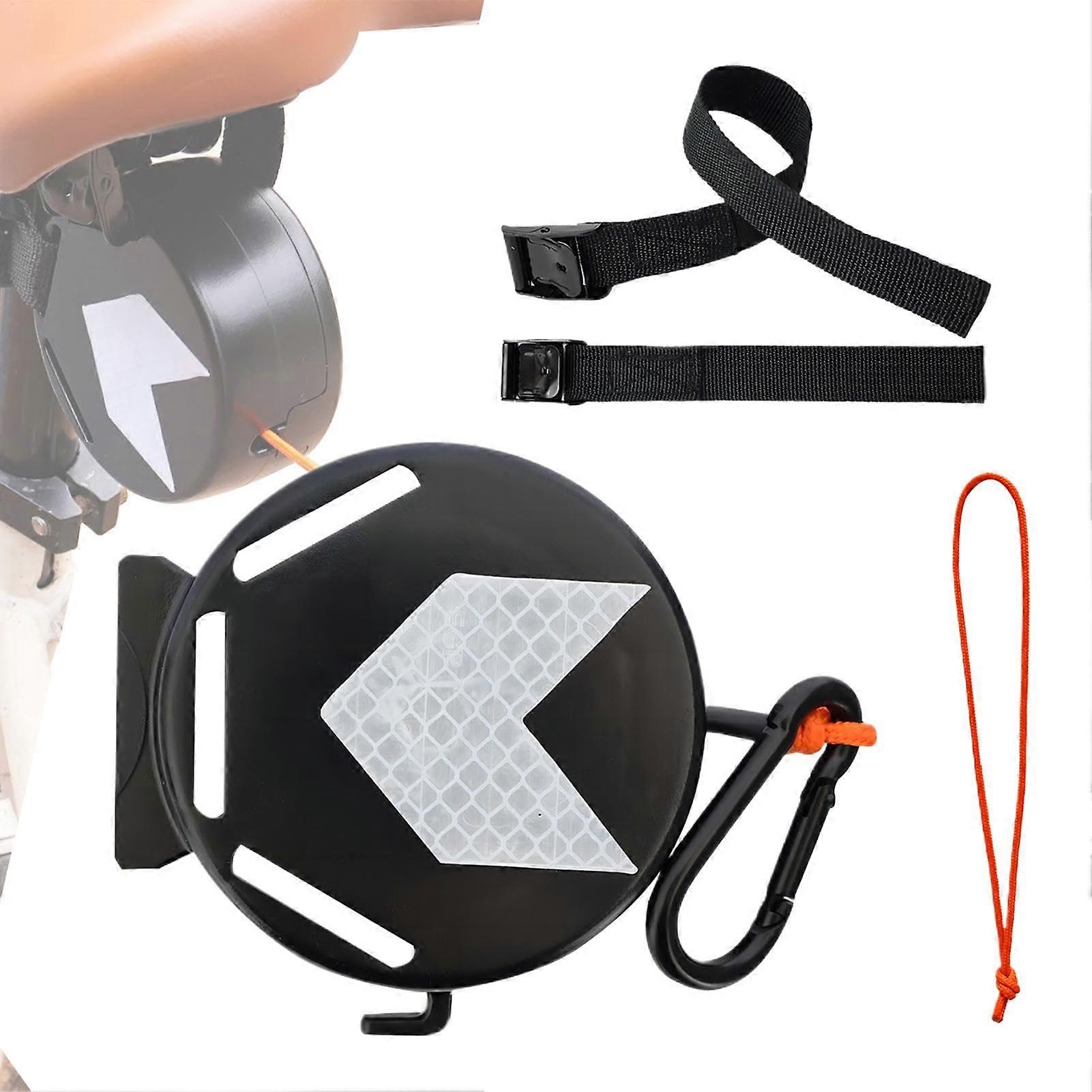Retractable Bicycle Pull Rope for Kids, Portable Foldable Trailer Tool, Compatible with Most Bikes, Outdoor Adventure Gear