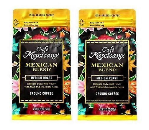 Cafe Mexicano Mexican Blend Medium Roast Ground Coffee 2 Pack
