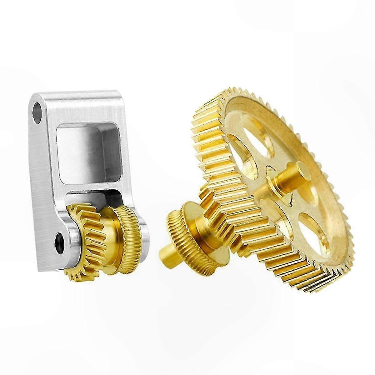 Nanocoated Extrusion Head Gear Kit for 3D Printer Upgrades, Compatible with P1P, P1S, X1C Models