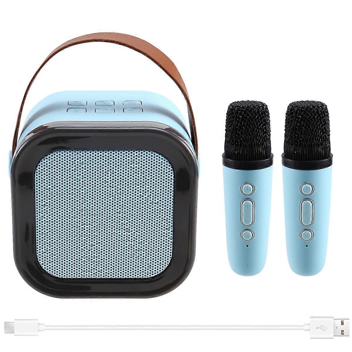 K12 Wireless Bluetooth Speaker Multifunction with 2 Microphone RGB