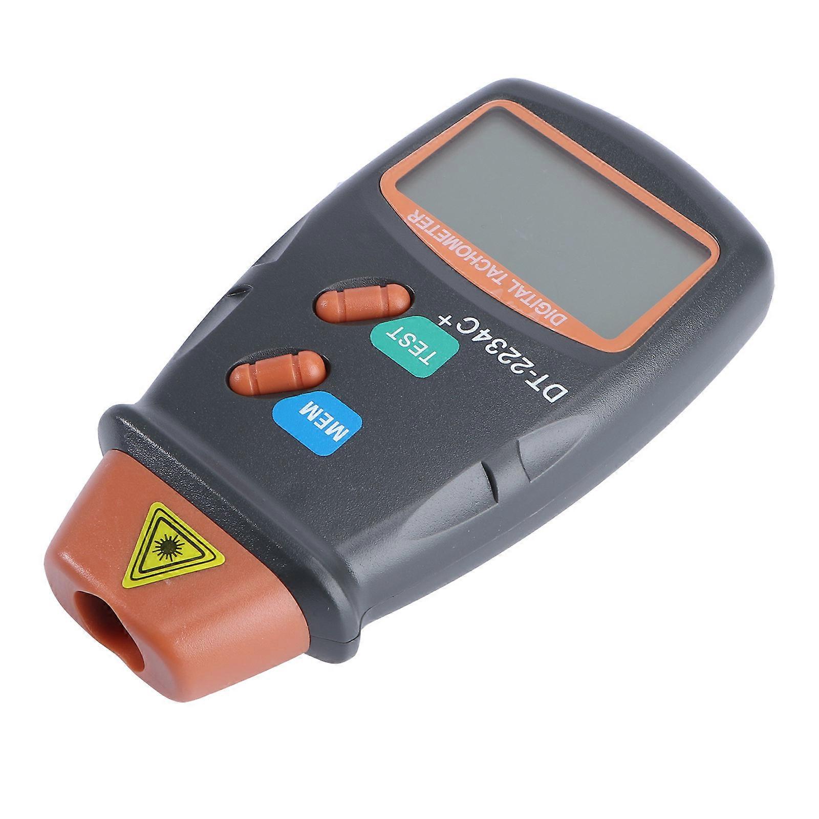 Digital Tachometer Battery Powered Hand Held Mini Size for Measure
