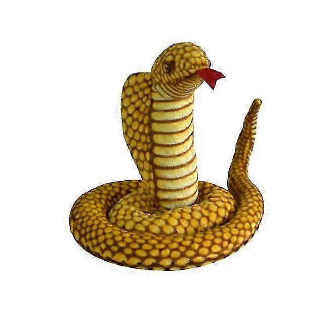 Simulation cobra doll python plush toy