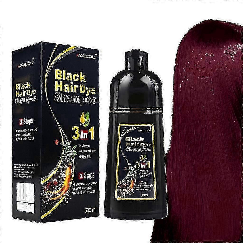 Hair Color Shampoo In Minutes Hair Dye Shampoo Hair Instant Colorin...