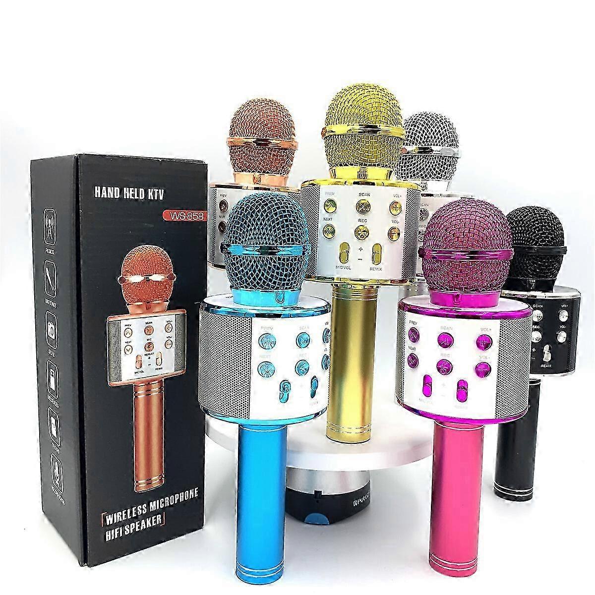 Wireless Bluetooth Karaoke KTV Audio Live Microphone Speaker Stereo...