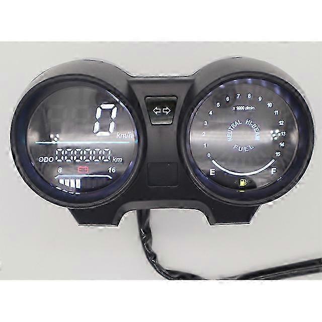 2022 Digital Dashboard LED Electronics Motorcycle RPM Meter Speed...