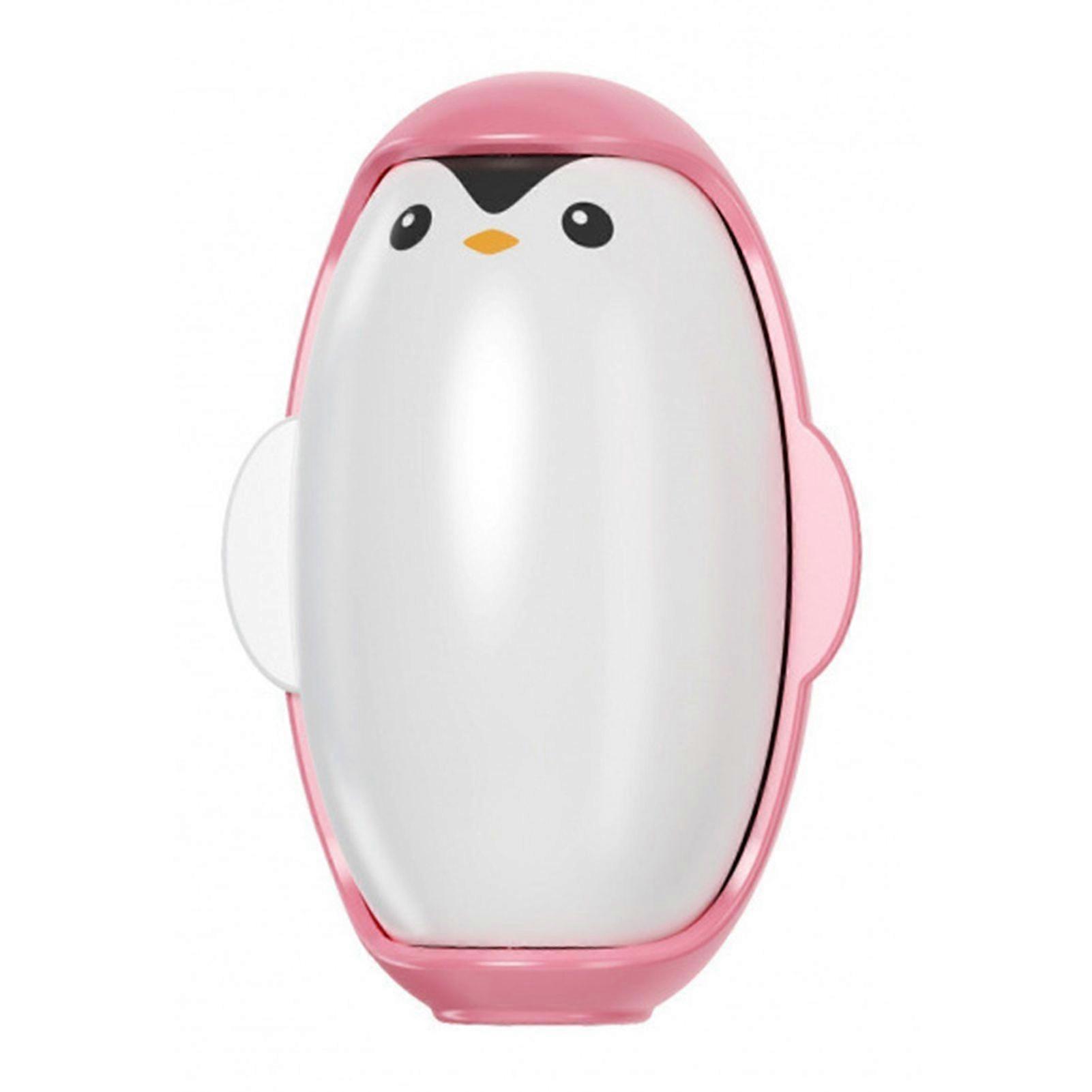 Penguins Shape Reusable Lint Roller Ball Multipurpose Clothes Fuzz Brush for Carpet Blanket