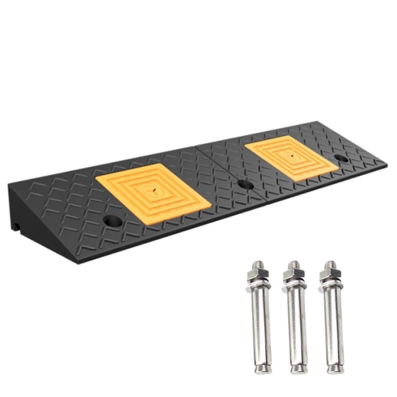 منحدرات عتبة للسيارات منحدرات كبح مطاطية شديدة التحمل للشاحنات دراجات بخارية للتنقل منازل متنقلة 10 بوصة عالية 36 بوصة واسعة