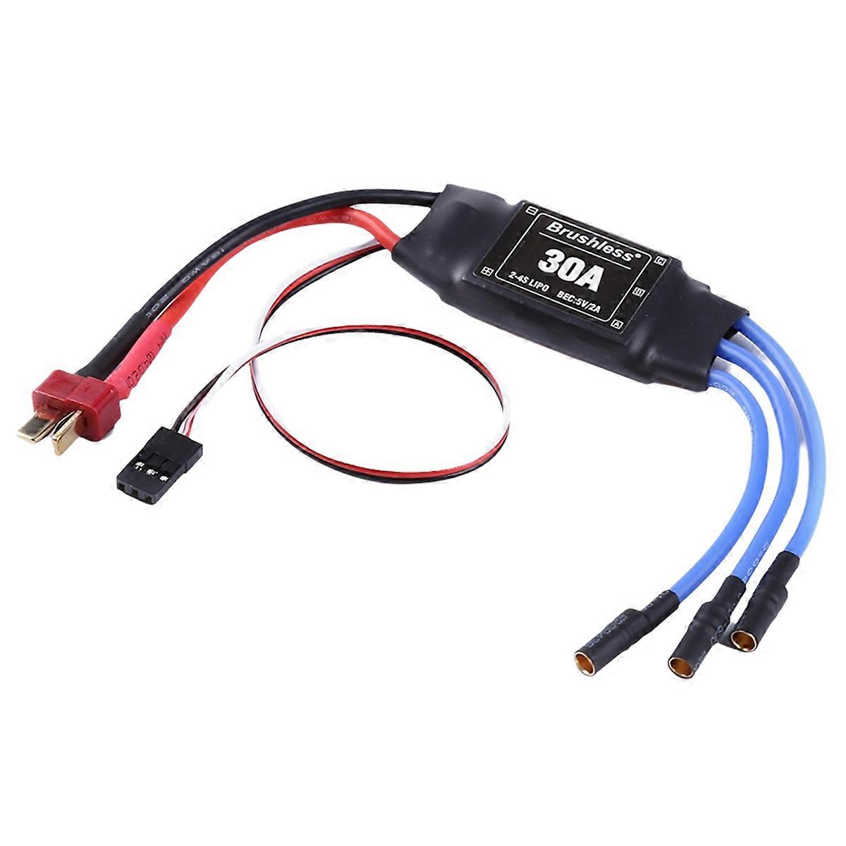 XXD Brushless 30A ESC 2-4S Electric Speed Controller with 5V 2A BEC for RC Multicopter Helicopter Ai