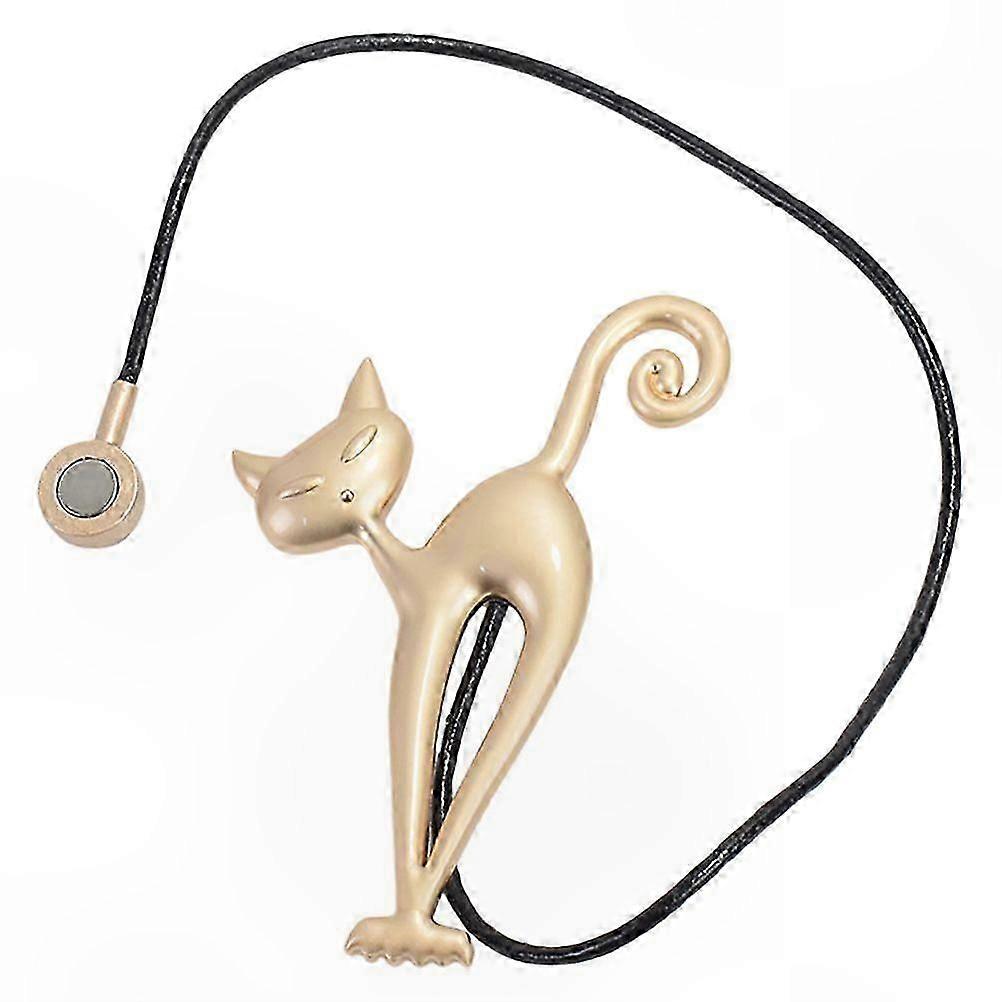 Magnetic Cat-Shaped Curtain Tieback