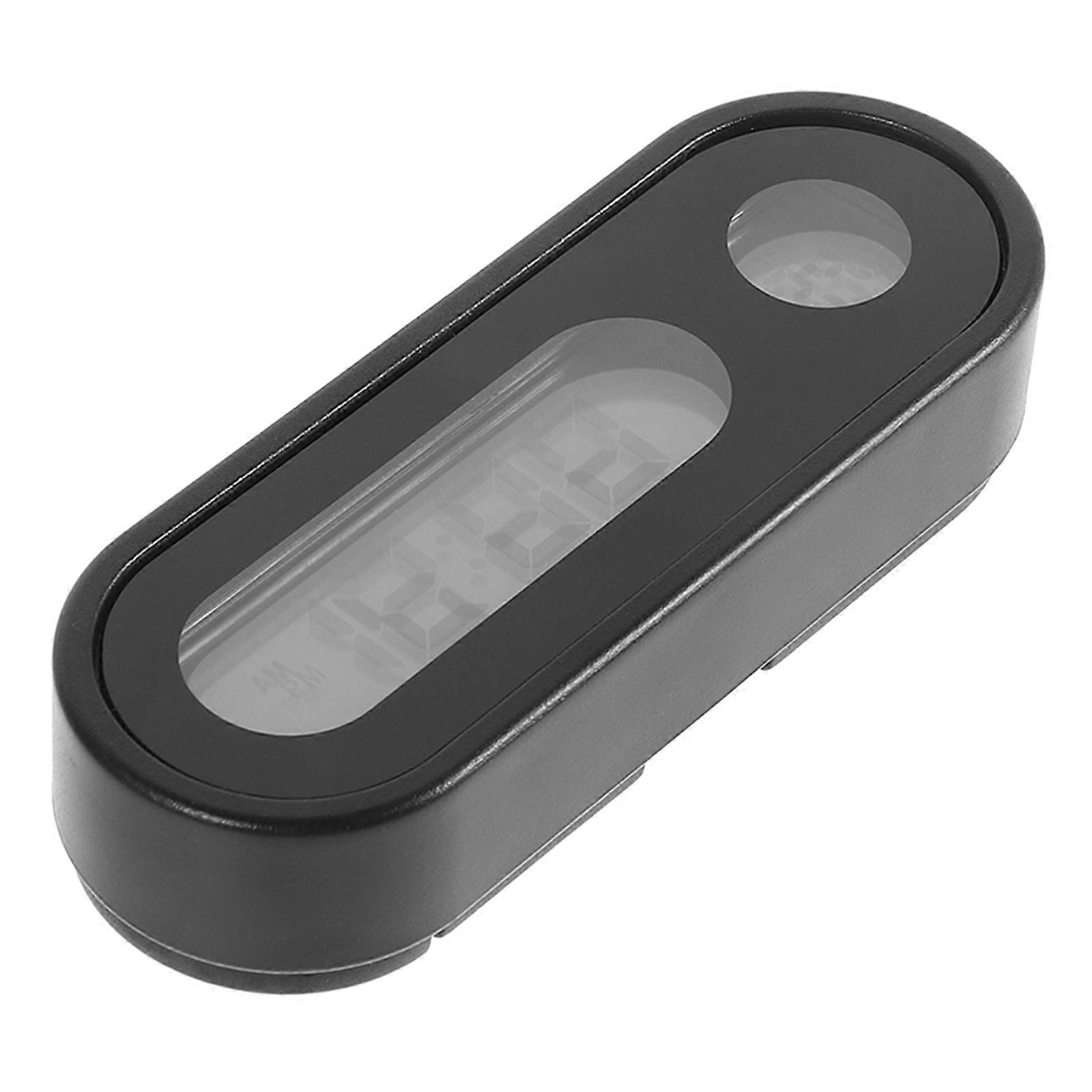 Small Digital Clock Car Clock with Temperature Display Electronic Clock Backlight 1 Set