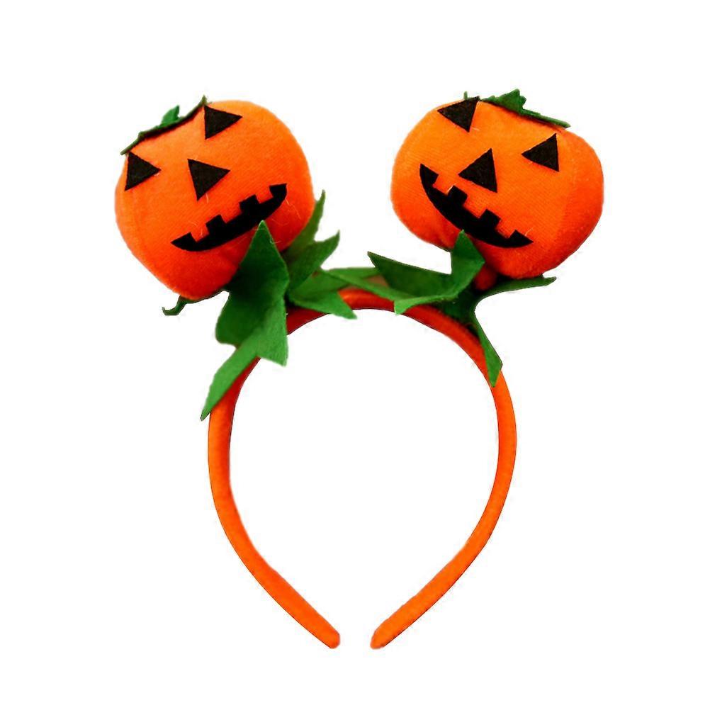Hairband for Party Pumpkin Hair Decoration for Hair 1 Piece Orange Color