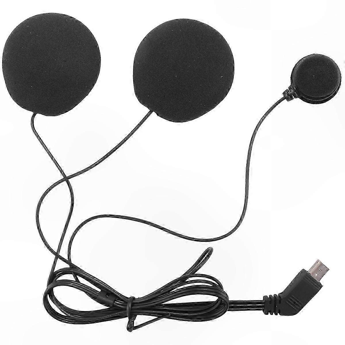 Bluetooth Motorcycle Helmet Headset with Microphone and Speaker Accessory