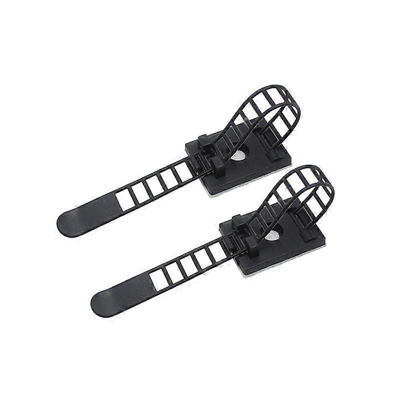 10 Pieces Cable Clips, Cable Ties Adhesive Cable Clips Adjustable Nylon Cable