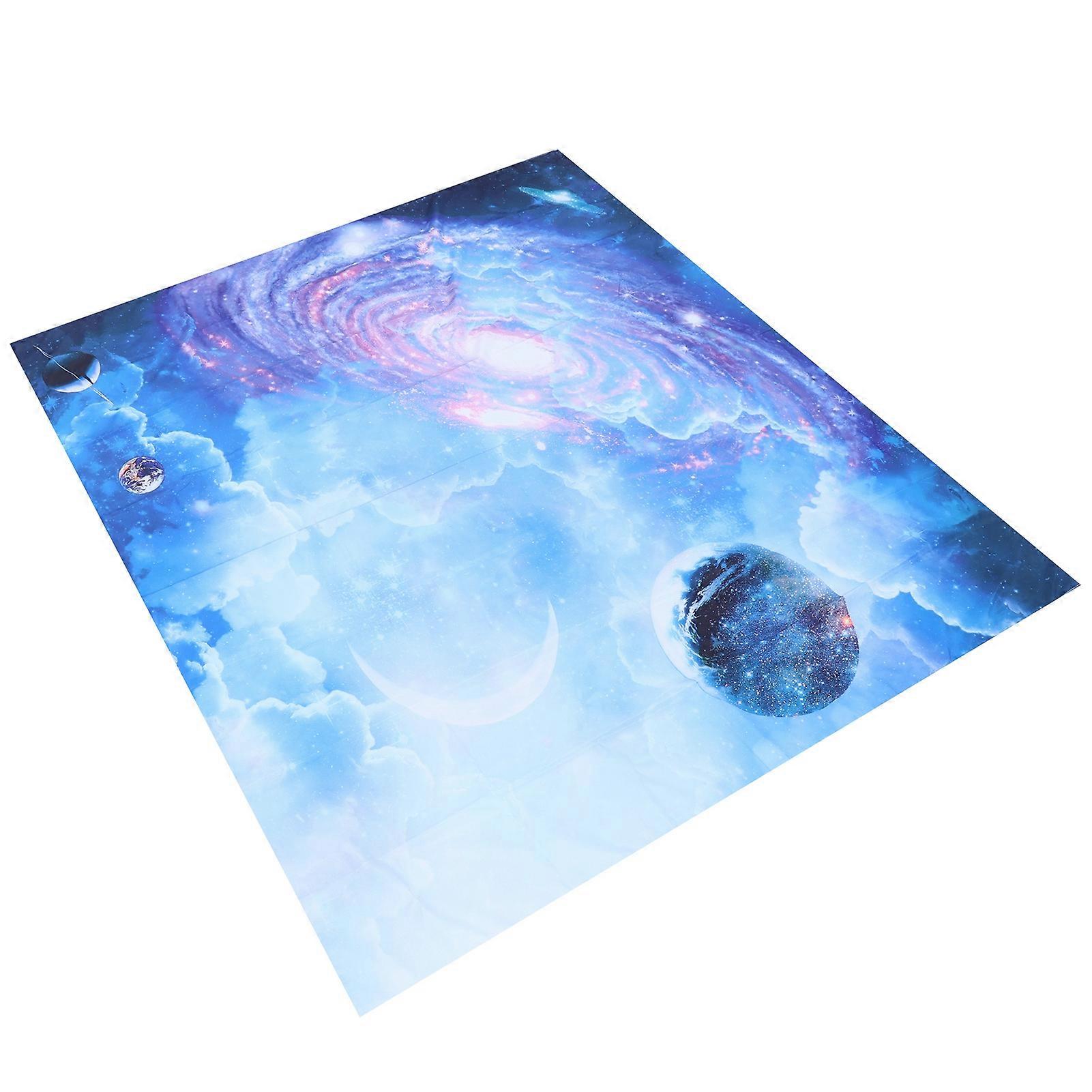 Planet Pattern Tapestry Wall Hanging 200x150cm Polyester Decor