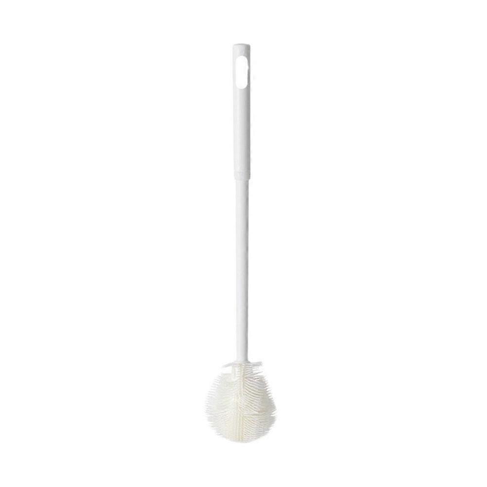 360° Flexible Silicone Bottle Brush With Long Handle – Deep Cleaning Brus