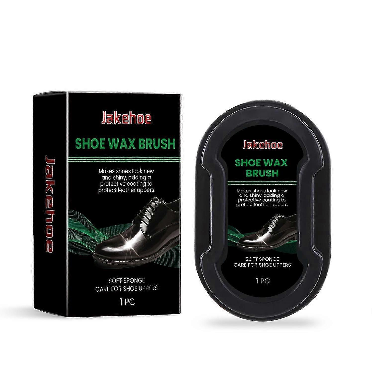 Jakehoe Sponge Shoe Polish, Portable Shoe Polish Leather To Remove Stains Without Damage To The Uppe