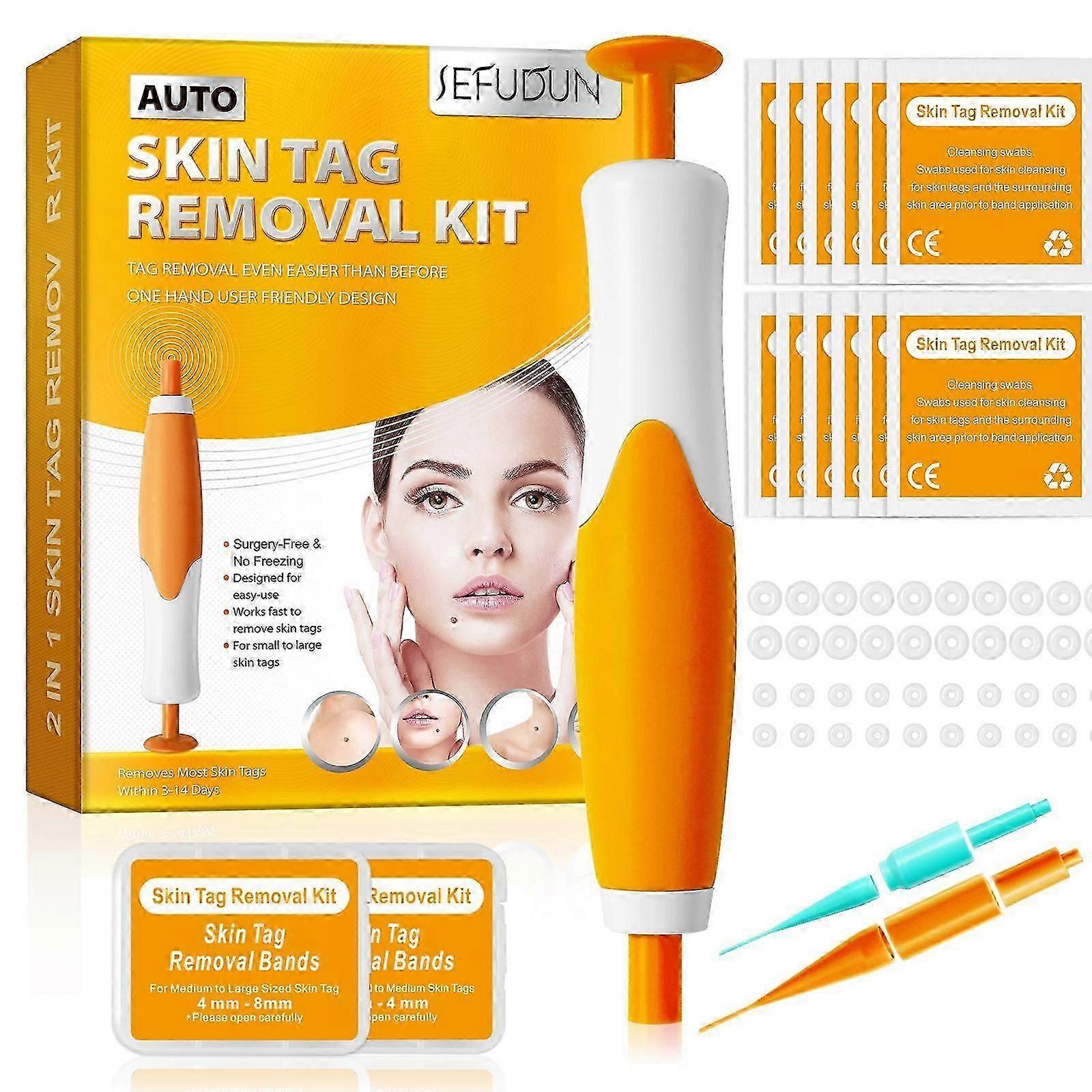 Rubber Rings Skin Tag Removal Tool Face Beauty Accessories Skin Tag Removal Device Multipurpose Supplies for Face Neck Chin Back