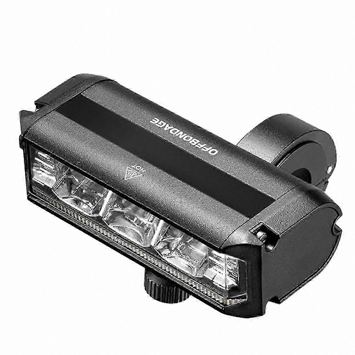 USB Rechargeable Front Bicycle Light with LED Technology