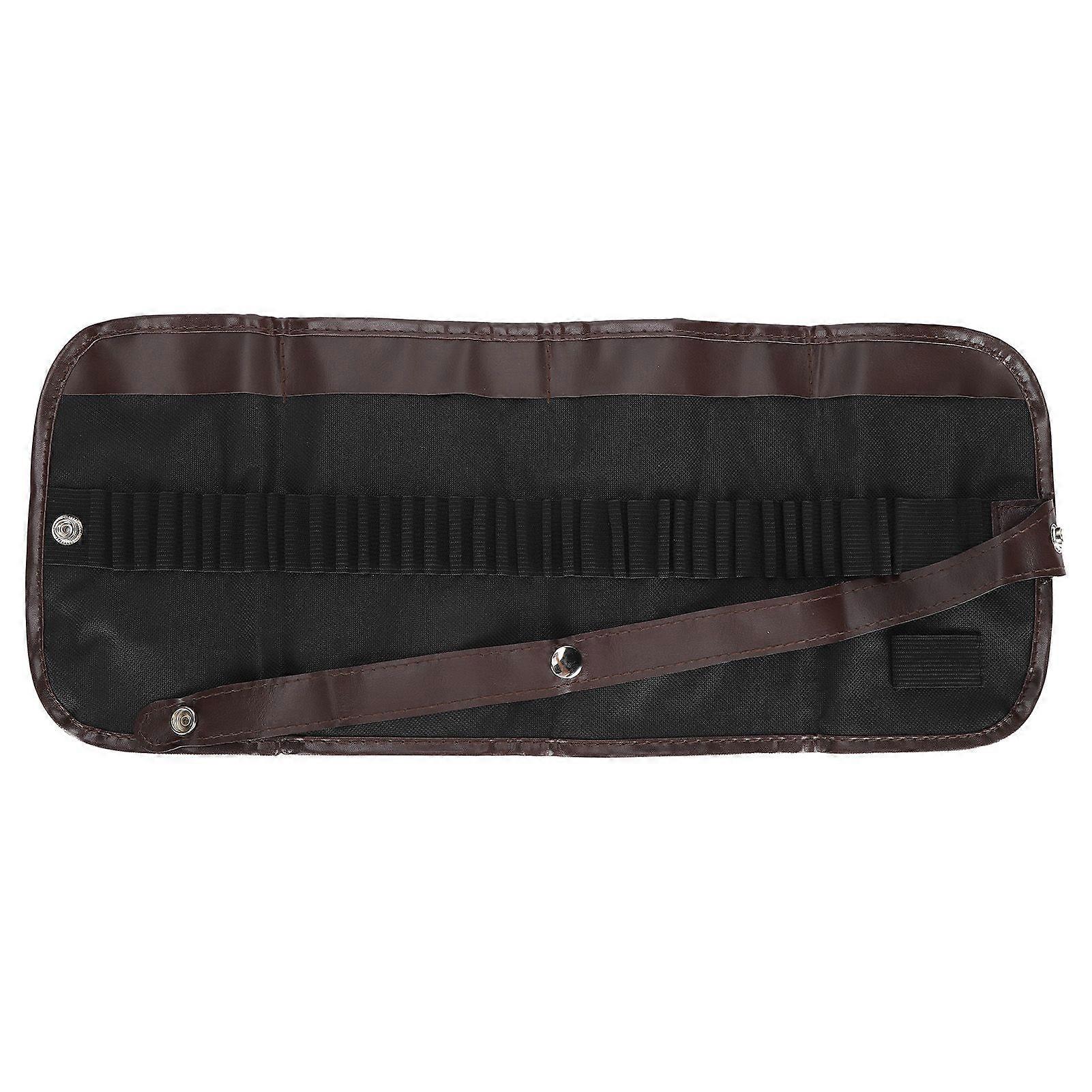 Pencil Rollable/Foldable Pouch Pen Storage Organizer Wrap Holder for School/Office