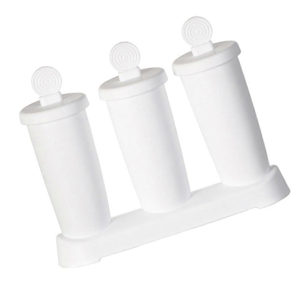 Ice Cream Mold 3-Cavity for Ice Cube Tray Maker Portable Non-stickIce Cream