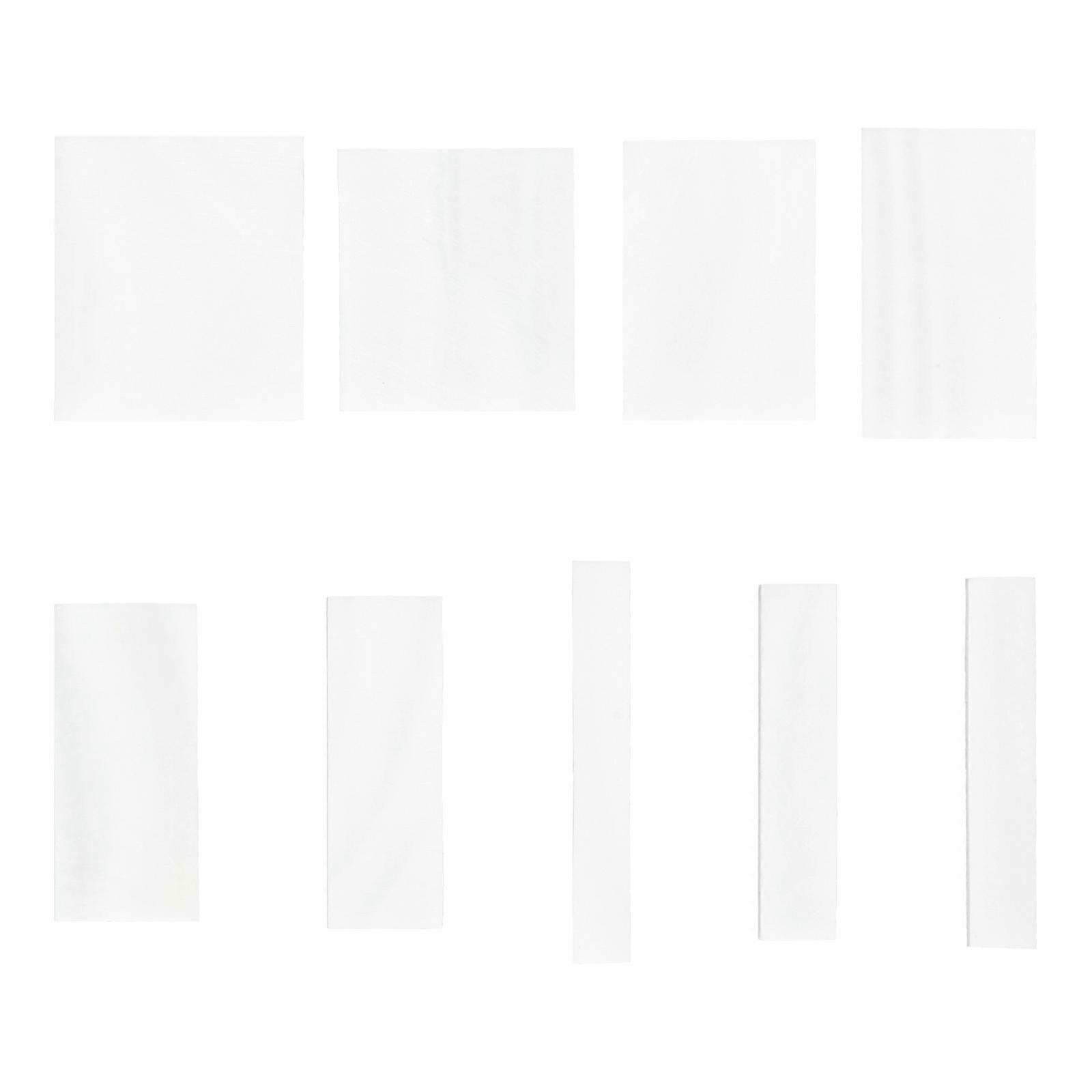 Natural Shell Inlay Dots Fretboard Inlay Strips for Guitar 1Set White