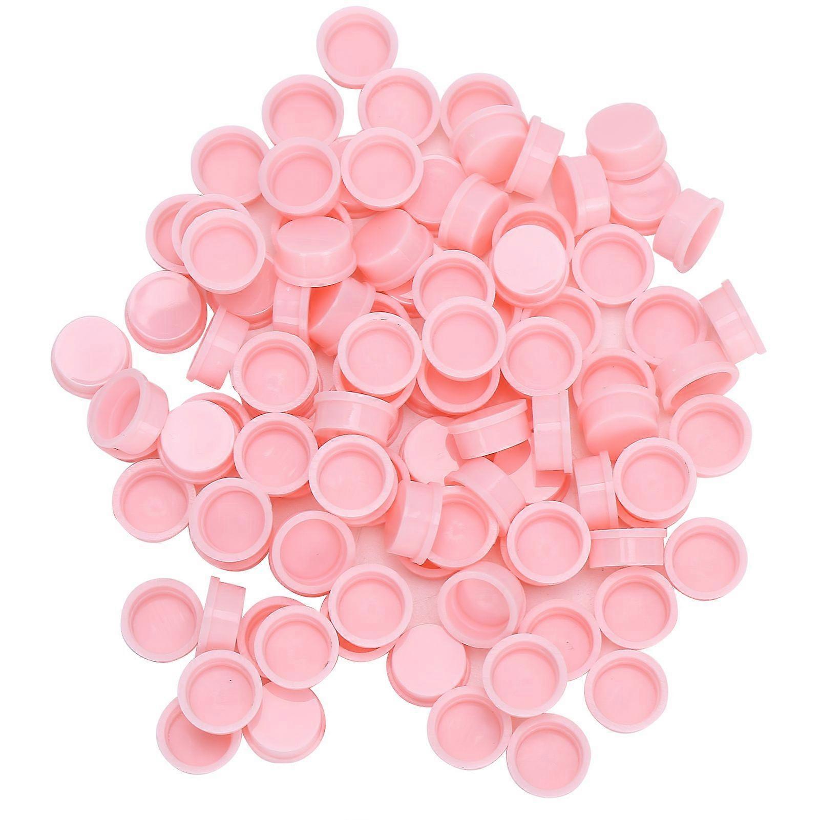 500pcs Poding Øyenvippe Lim Lim Delay Container Øyenvippe Grafting Extension Tool