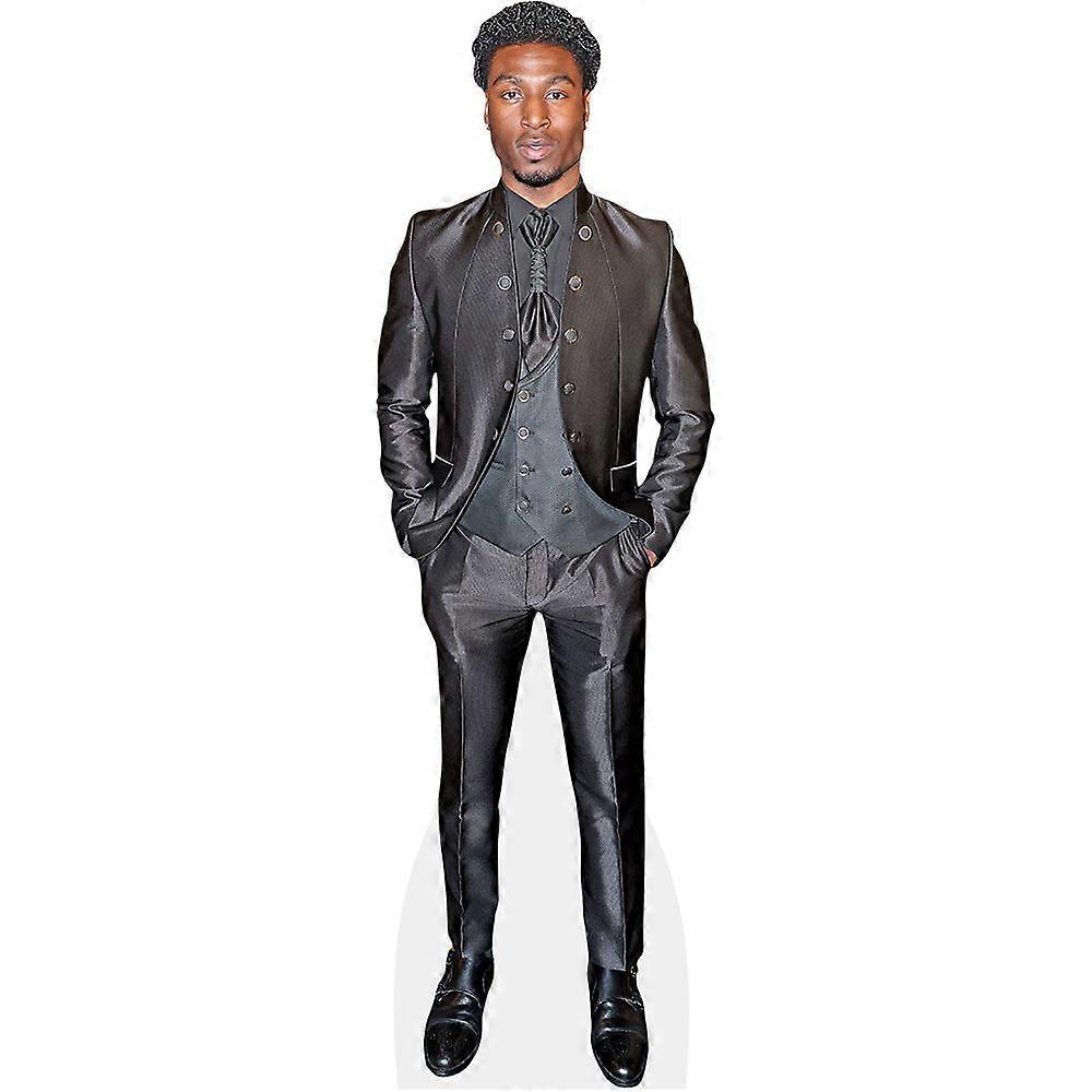 Dasan Frazier (Black Suit) Cardboard Cutout (lifesize OR mini size). Standee. Stand Up.