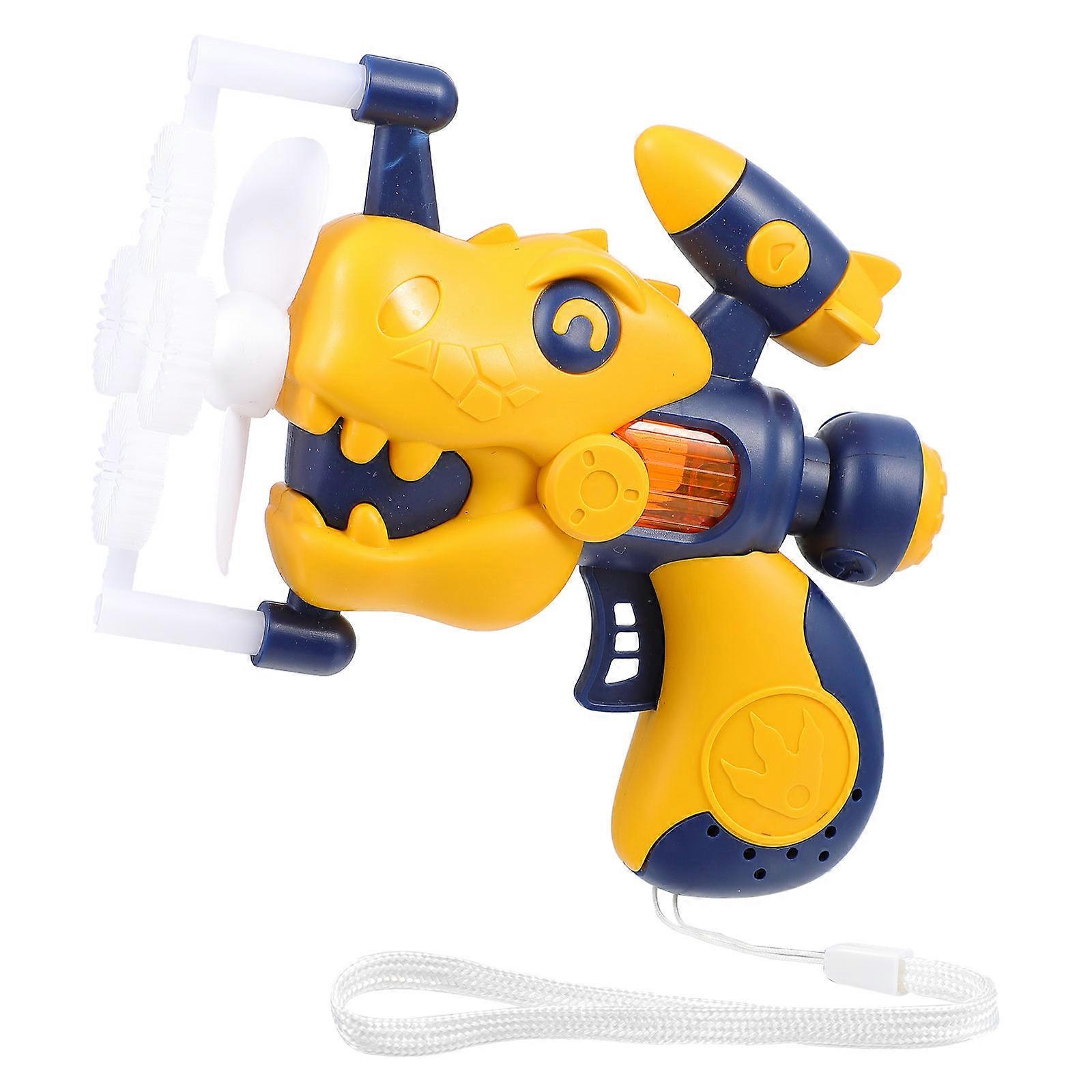 Electric Bubble Machine Dinosaur Shape Bubble Maker Toy for Kids Playing 1Set