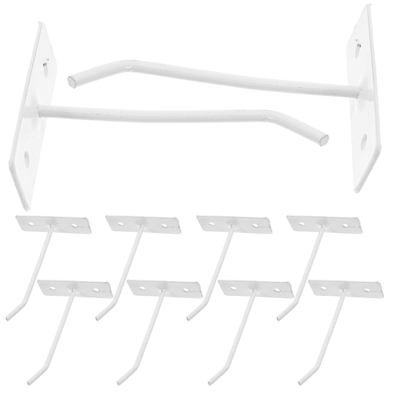 Wall Mounted Single Hook for Clothing Store Display 10Pcs Iron Hooks