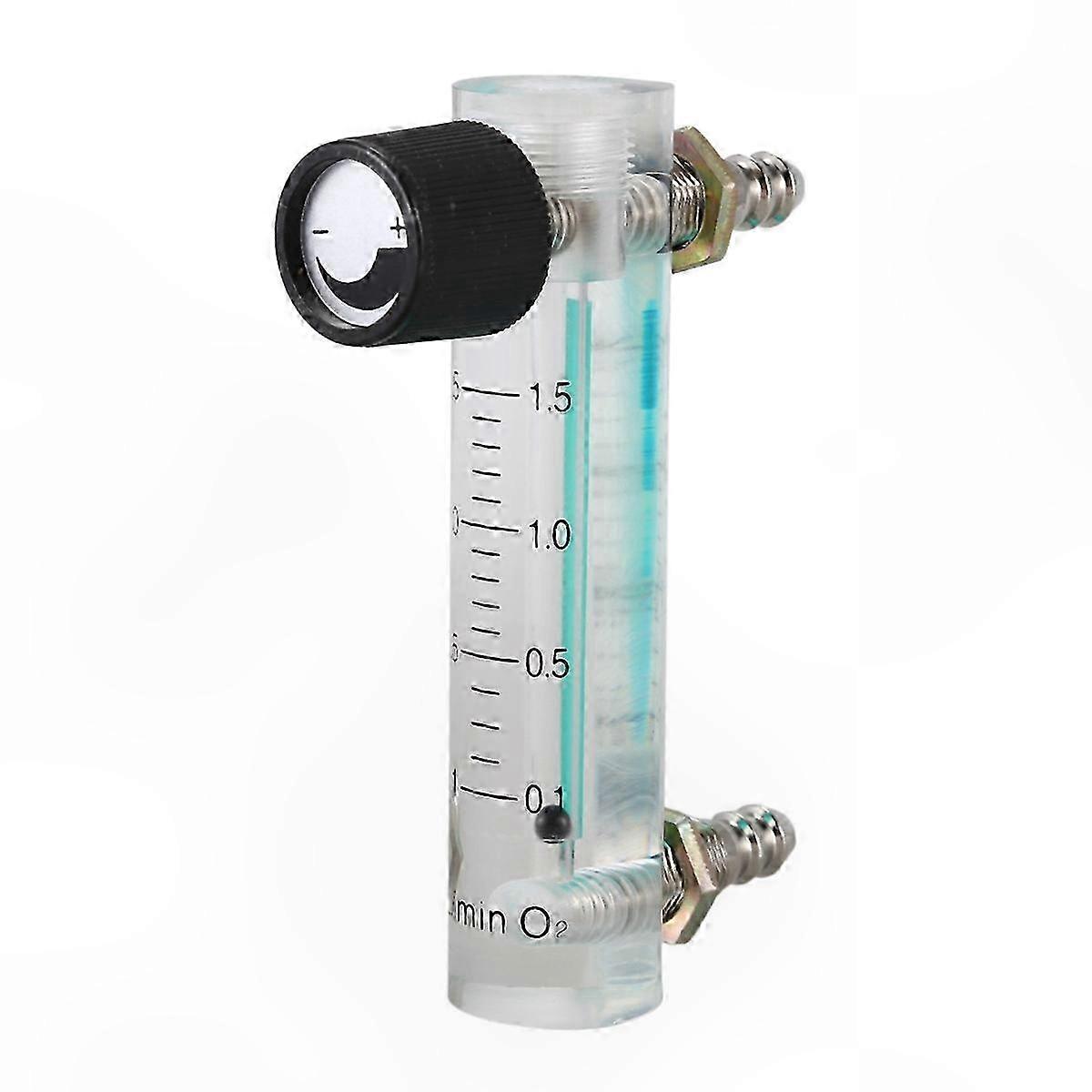 0.1-5LPM Oxygen Flow Meter with Control Valve for Medical & Industrial Gas