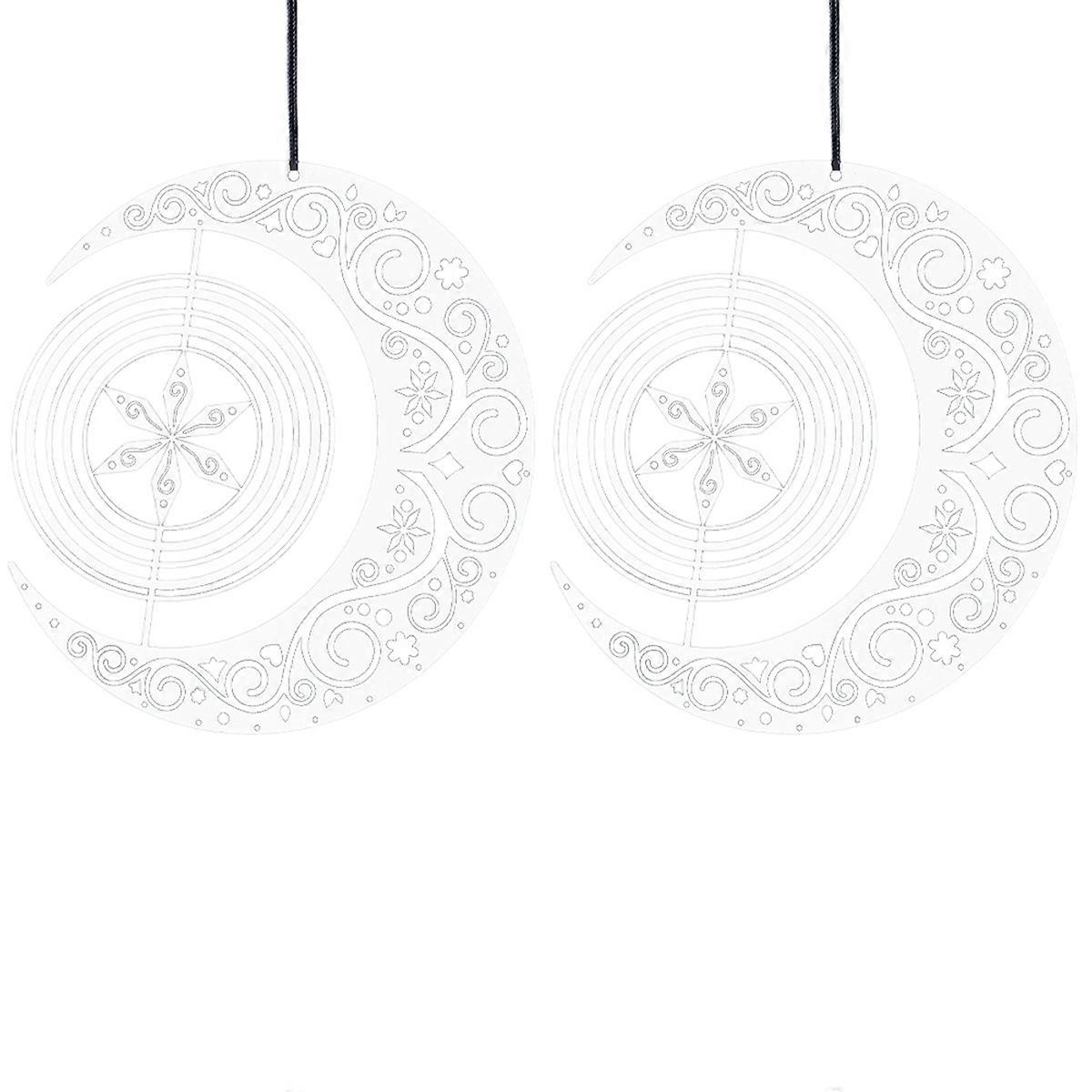 3d Mandala Rotating Wind Chime Pendant