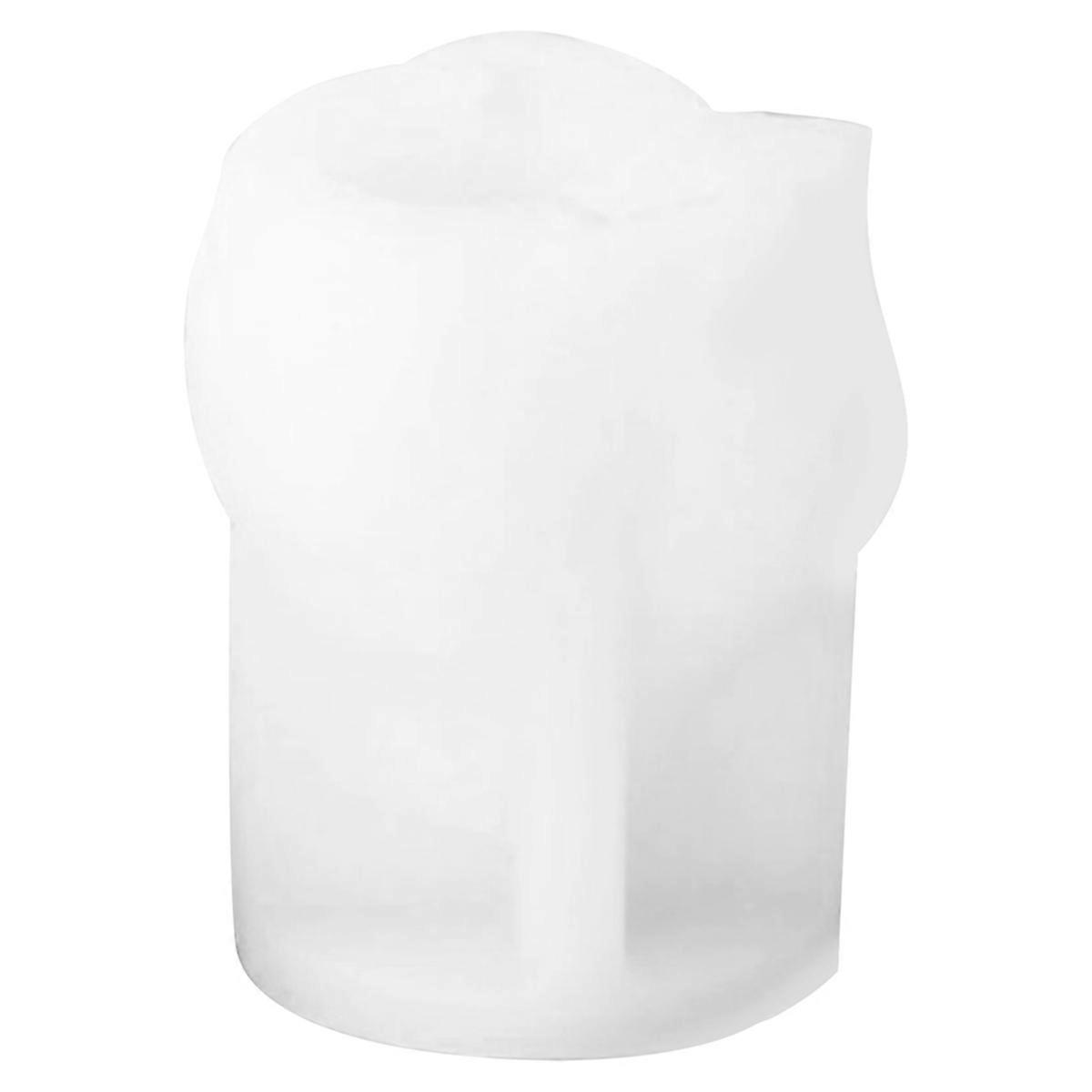 A-DIY Cute Candle Making Tool Easter Egg Soap Silicone Mould