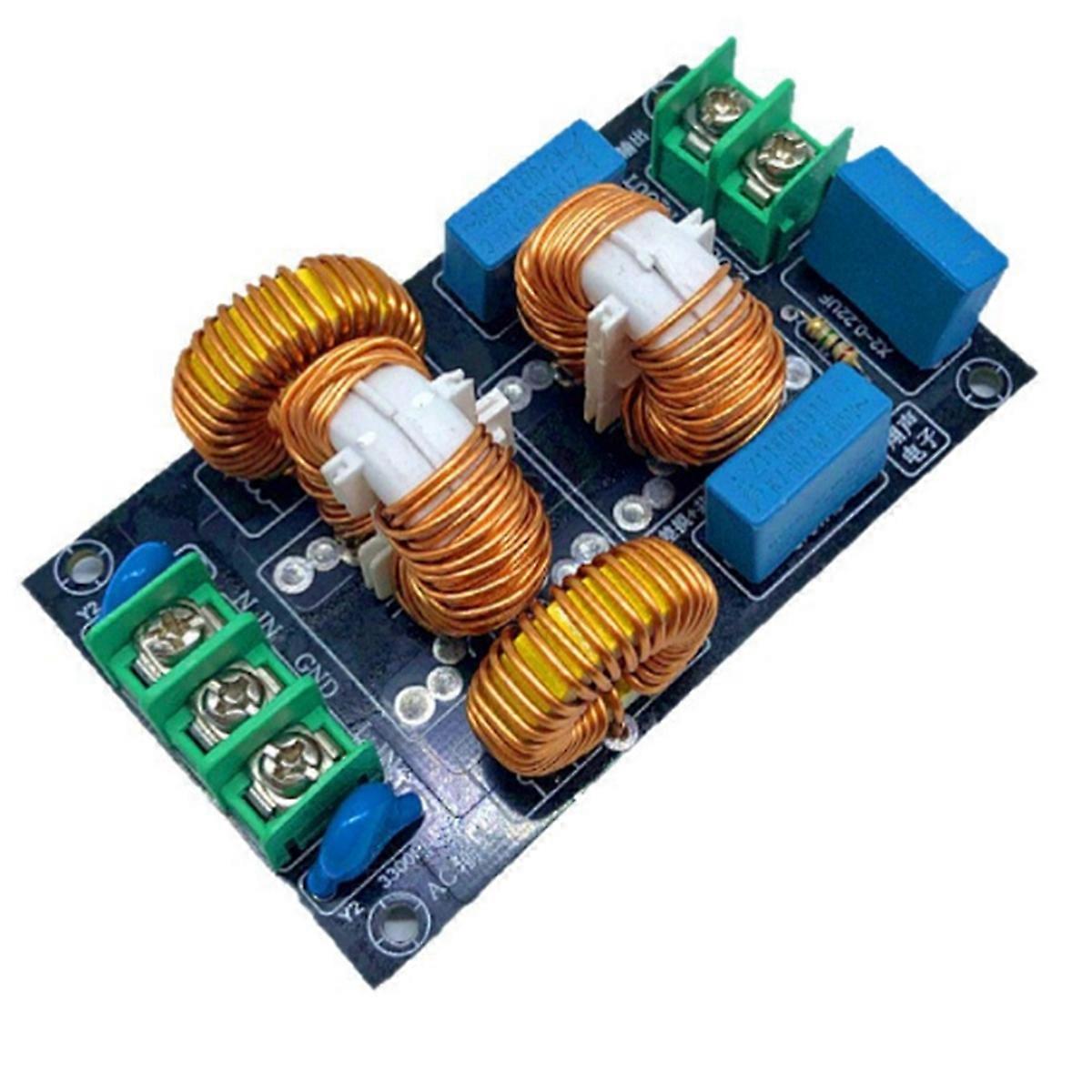 Power Filter Filtering Board Audio Amplifier Power Supply Filter Common Mode High Current Electromagnetic HiFi Audio