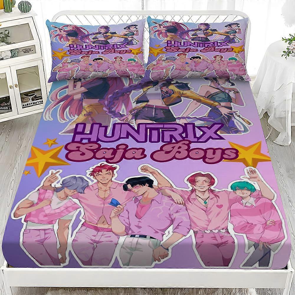 Bedding SetsDemon Hunters Fitted Sheet Set