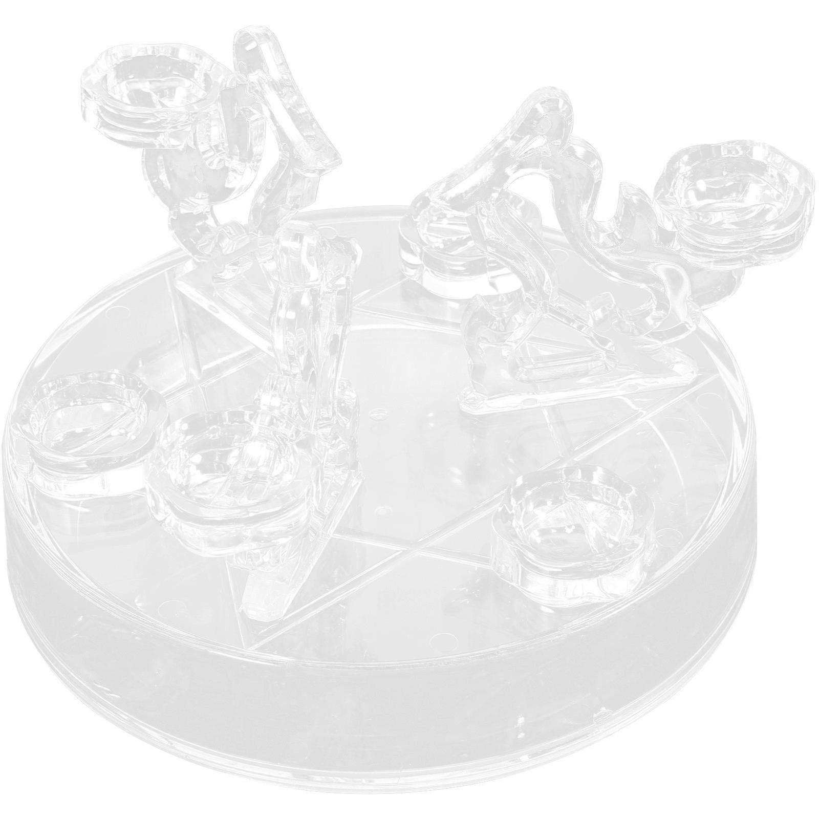 Crystal Sphere Holder for Display 4Pcs Transparent Acrylic Ball Stand