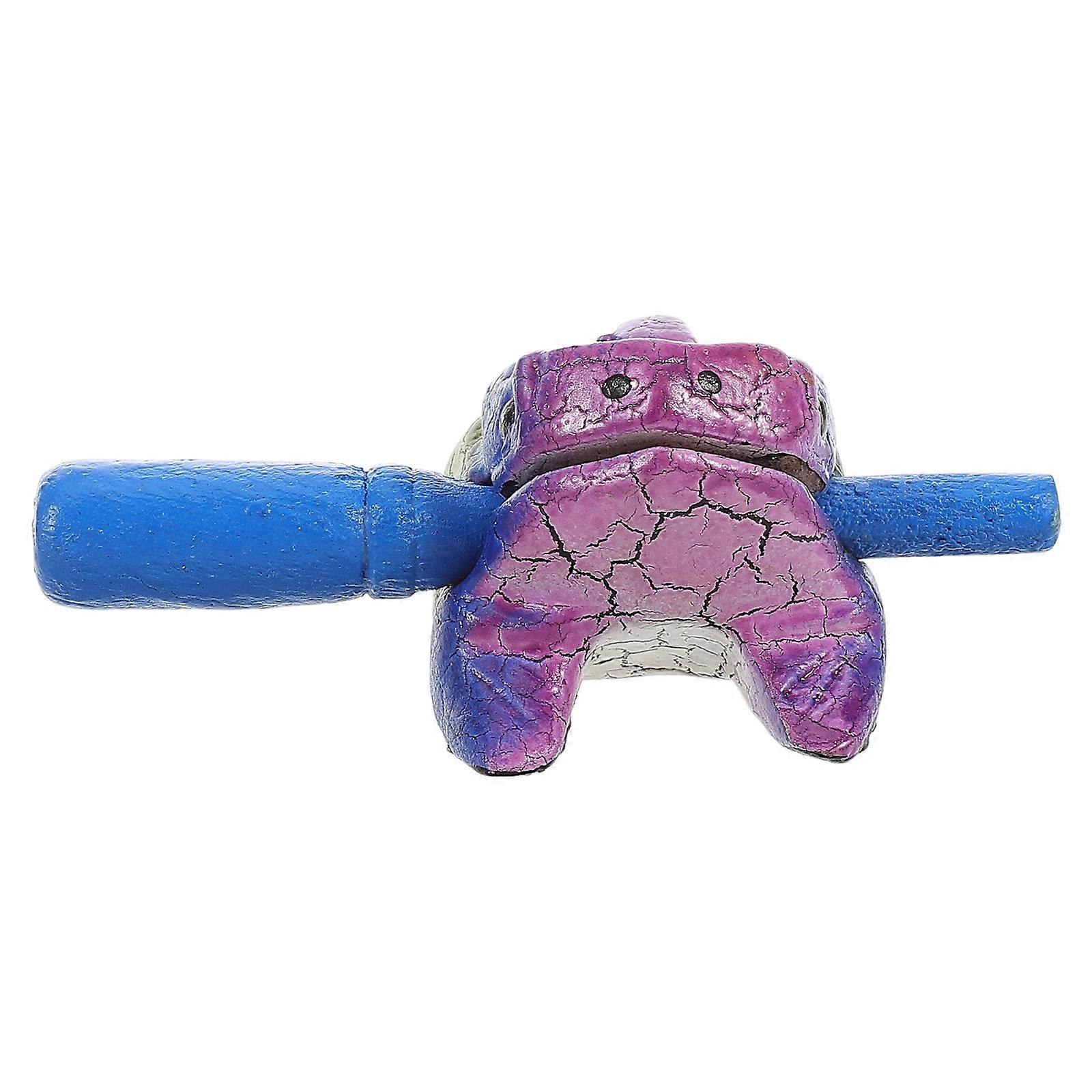 Wooden Frog Musical Instrument for Percussion 2Pcs for Meditation Activities