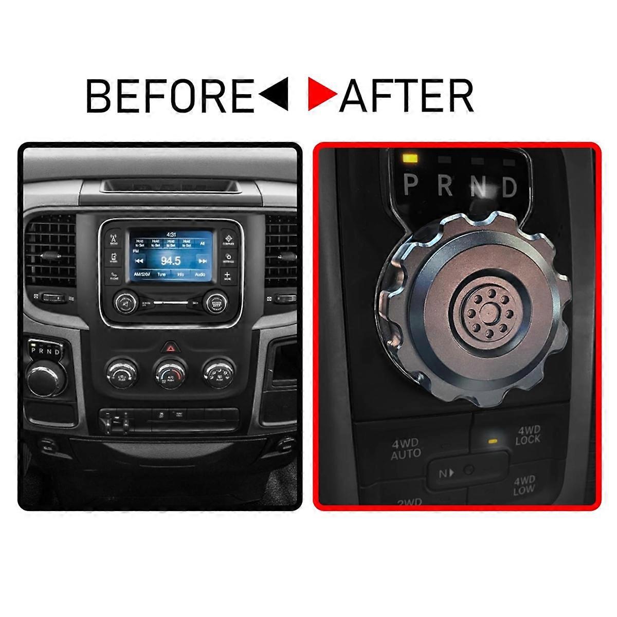 Auto Trans Shift Lever Knob for Ram 1500 2013-2018 Accessories Upgrade Shift Knob Aluminum