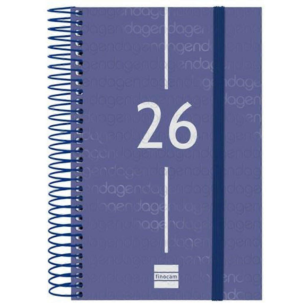 Diary Finocam YEAR Blue 11,7 x 18,1 cm 2026