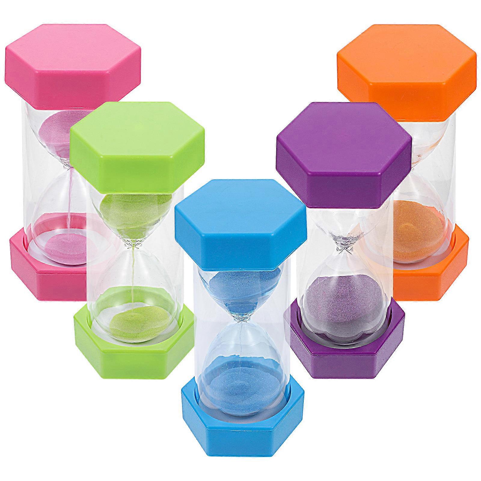 Decorative Hourglass Timer Suitable For Adults Children Multi-function Decoration 10 Pcs