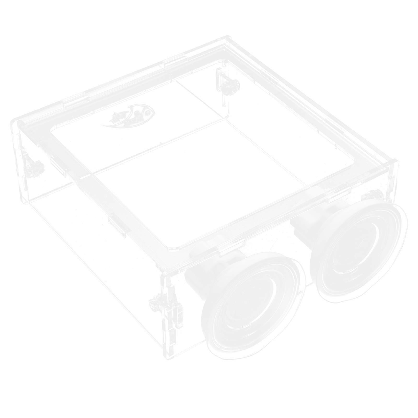 Fish Feeding Circle 1Pack Efficient For Fish Enthusiasts Utilizing Suction Cup Installation And A Durable Acrylic Material
