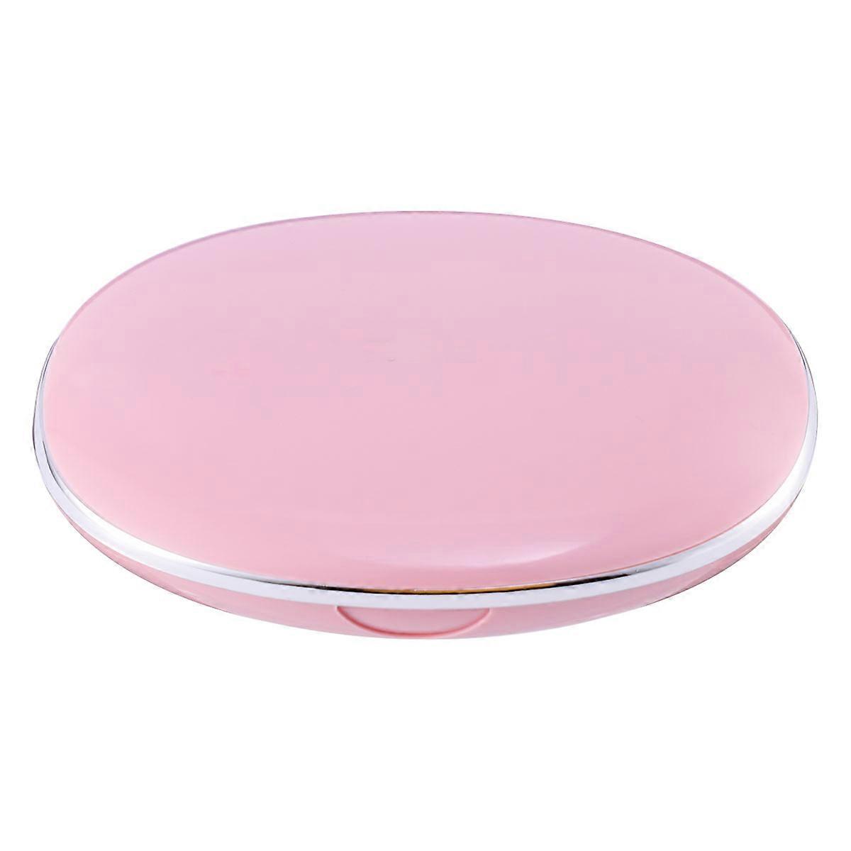 Simple Design Lens Holder For Daily Use Portable Lens Storage Container Pink 1Set