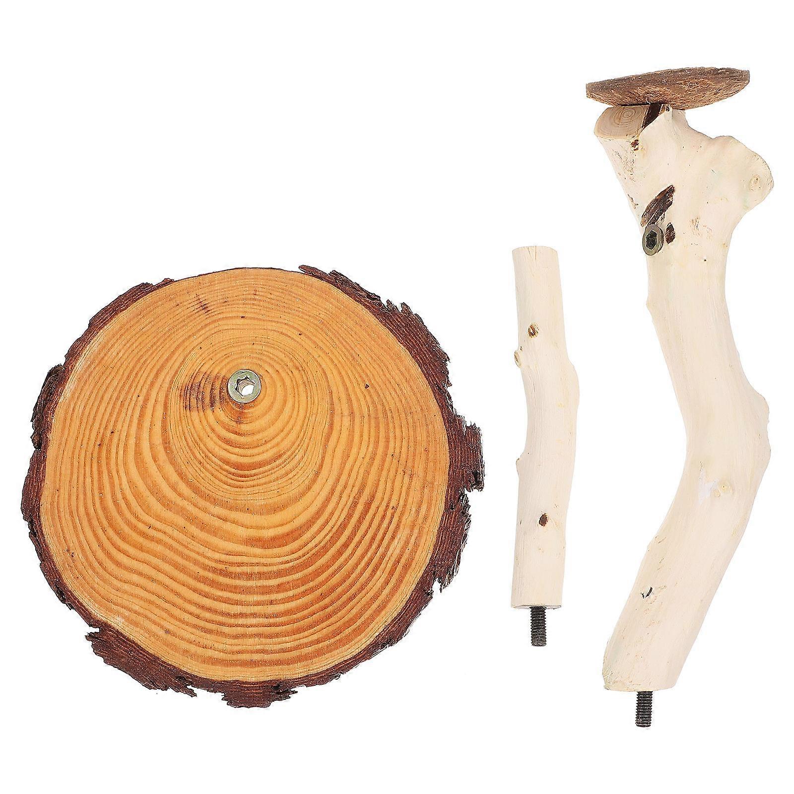 Parrot Playground Bird Playstand for Training 3Pcs