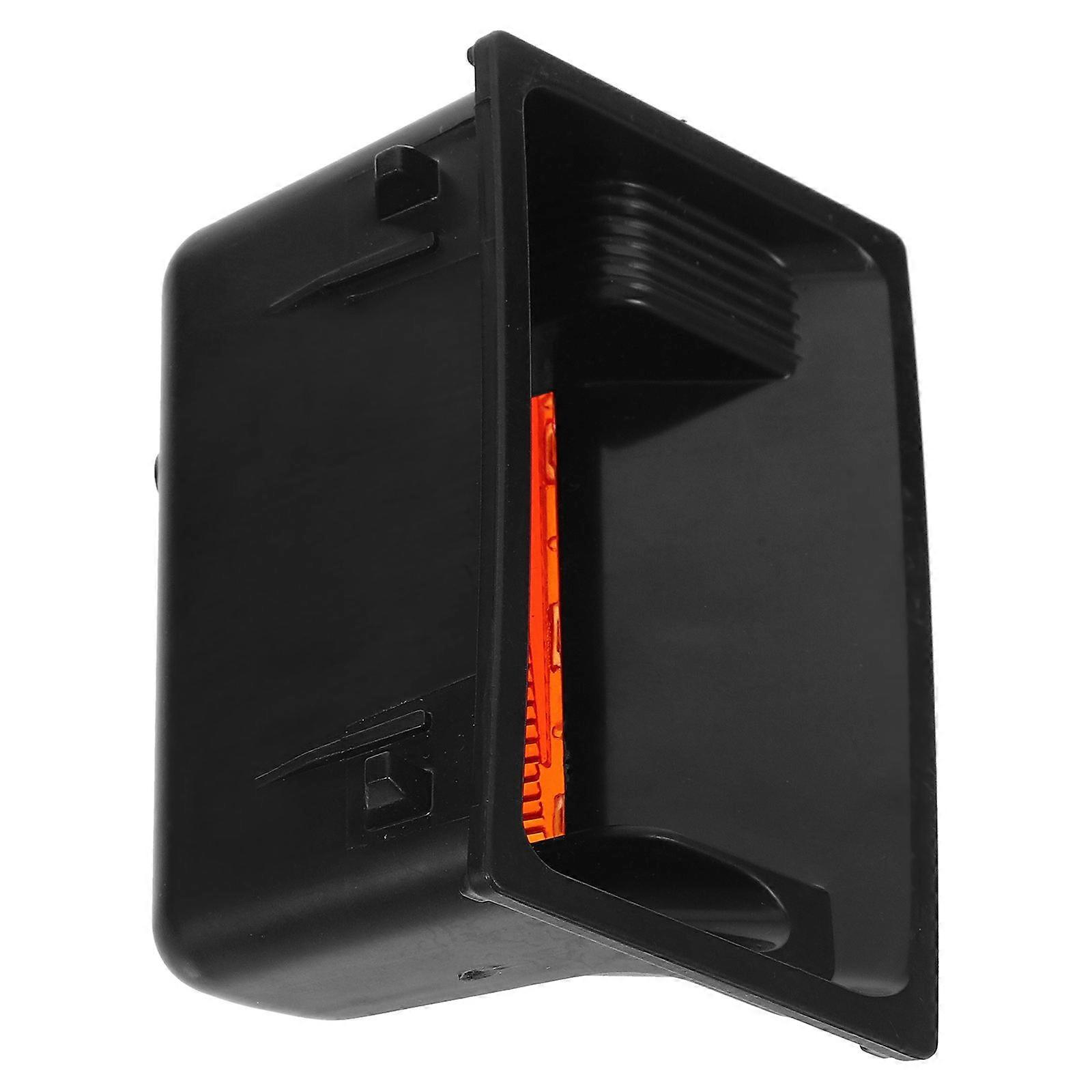 Car Ashtray Insert Front Replacement for Compatible 5Pcs Black Plastic