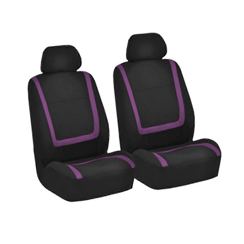 Car Interior Accessory Universal Car Cushion for 8Pcs Purple