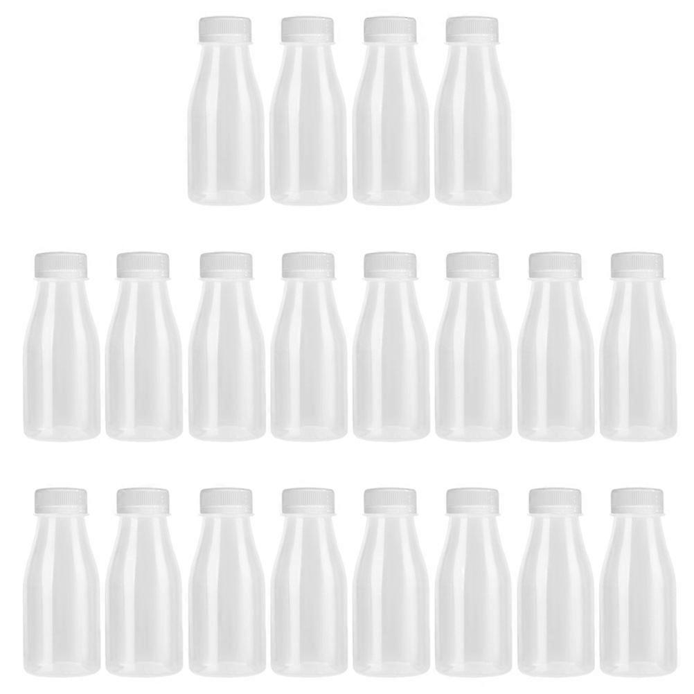 Beverage Bottles Milk Container for Storage Use 20Pcs Yogurt Bottles