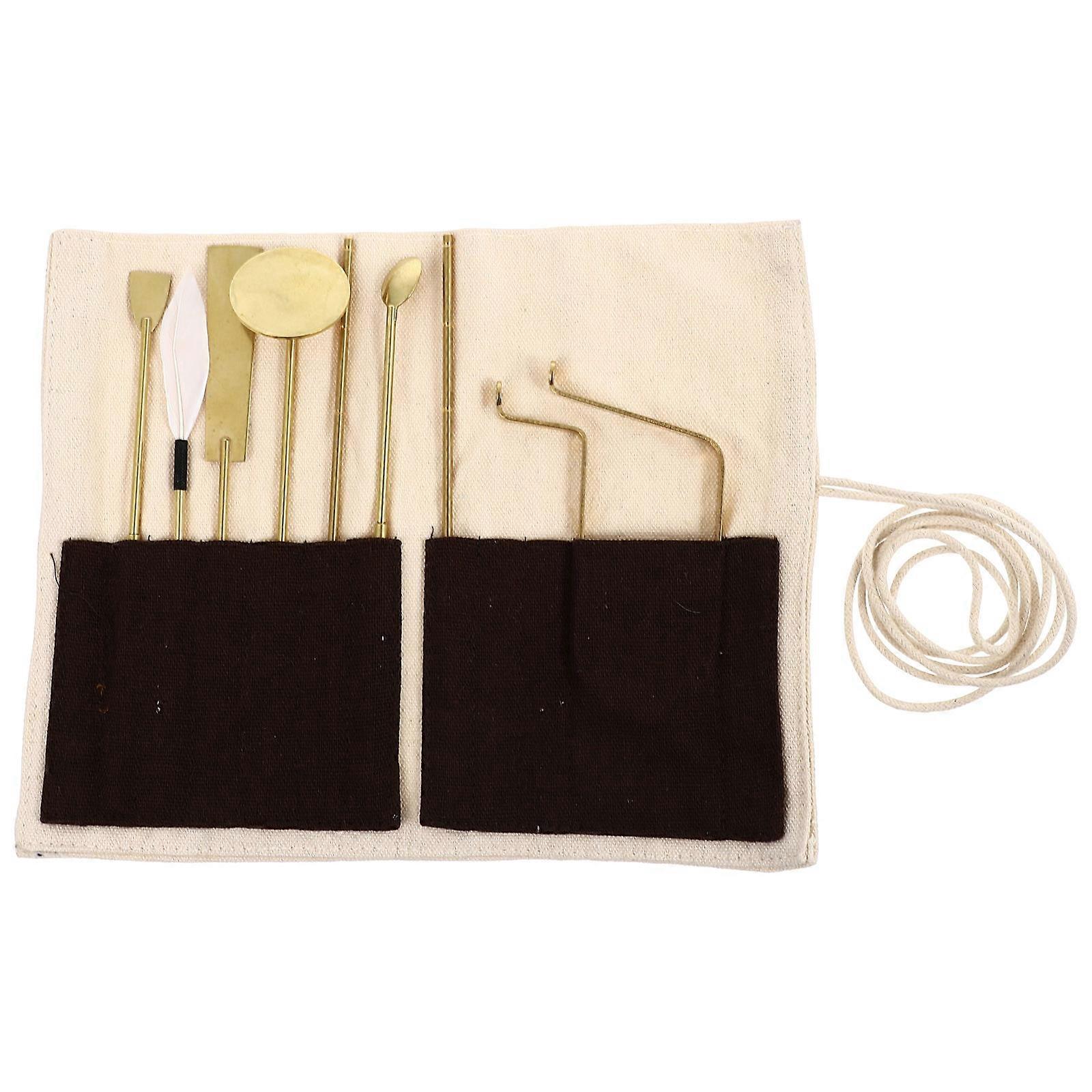 Incense Making Kit Brass Incense Tools for Home Use 56Pcs Collection