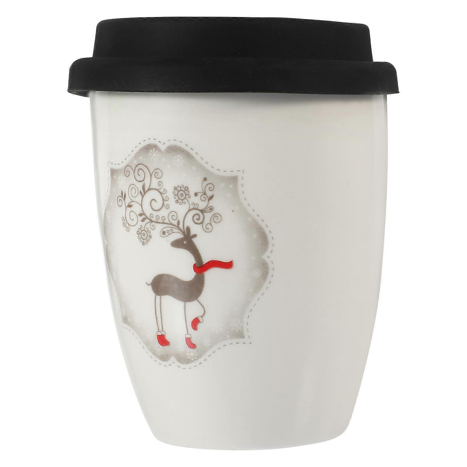 Drinking Mug for Drinking Use 3Pcs Ceramics Mug Coffee Cup Watermelon Red