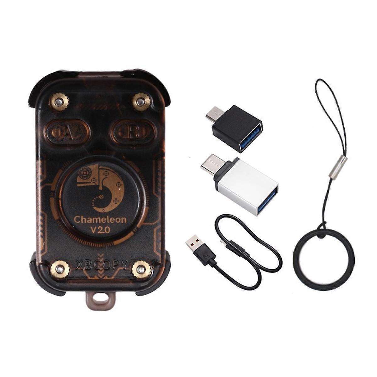 Chameleon V2.0 RFID Smart Chip Reader Emulateur NFC Duplicateur 125Khz 13.56Mhz Décodage de la carte Redémarrer Chameleon Ultra V2.0