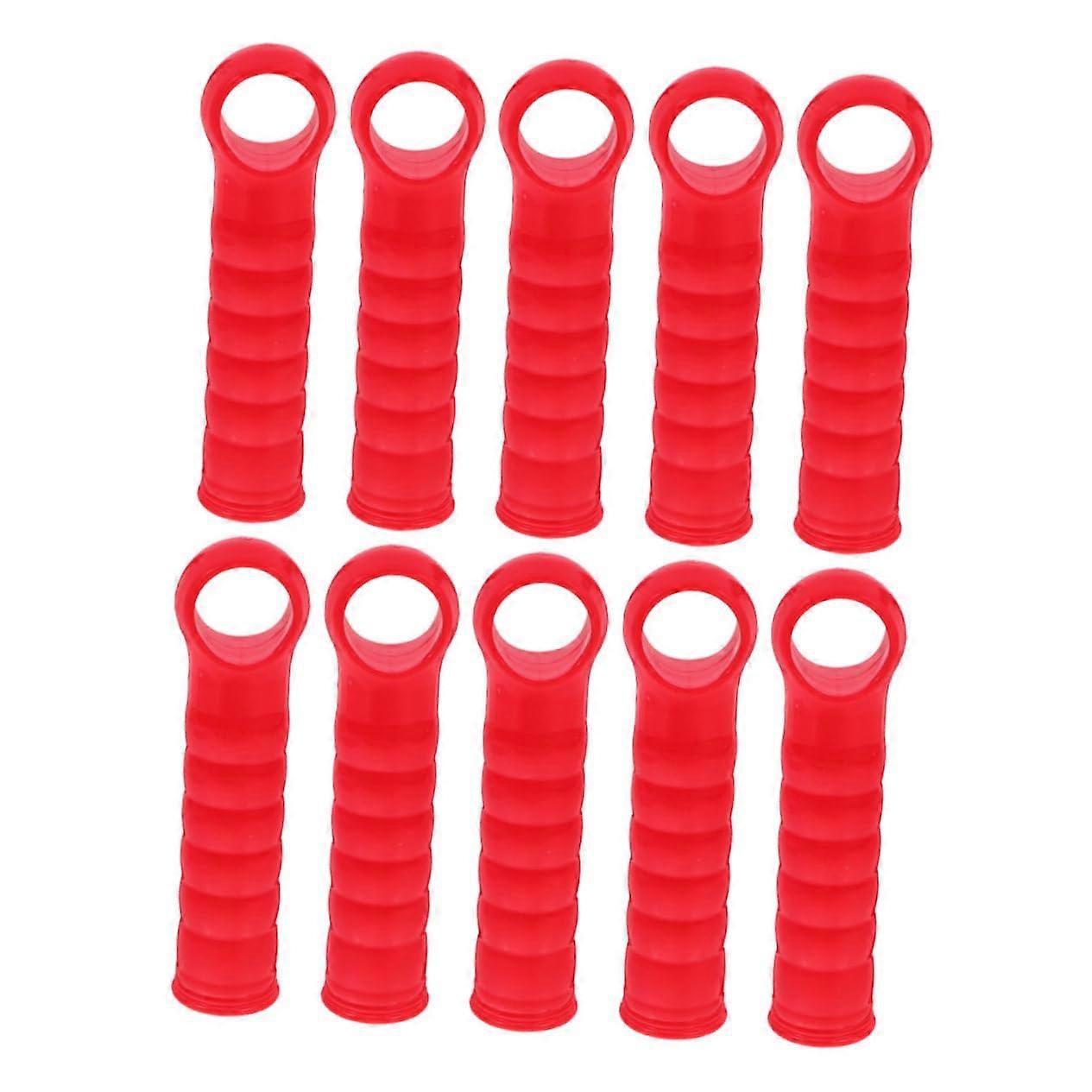 Mop Handle End Cap 10Pack Plastic Sleeve Replacement Cap for Mop Pole Grip Broom Handle Household Cleaning