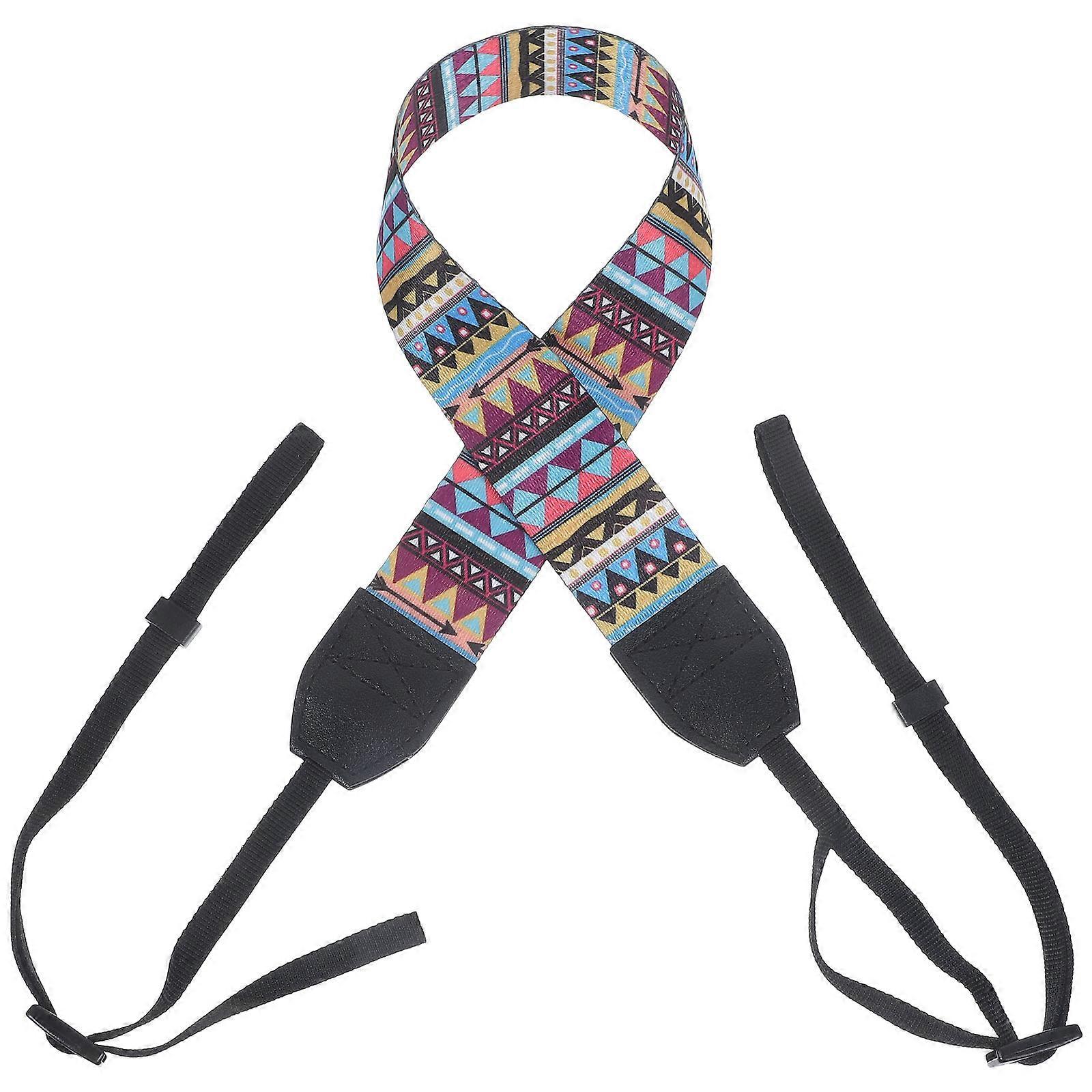 Camera Shoulder Belt Crossbody for Camera Use 3Pcs Vintage Printed Pattern